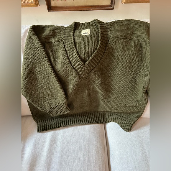 DO NOT PURCHASE, for trade only! Babaa no. 75 Algae sweater - Picture 2 of 4